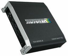 Autotek TA-1255.2 1200 Watt 2 Channel Stereo Car Audio Amplifier