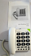 Doro Phoneeasy 311C Large Button Corded Telephone with instructions