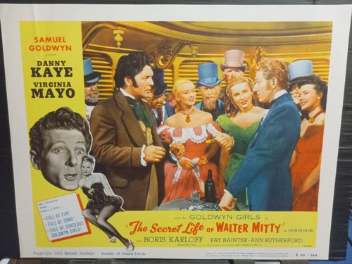 Lobby card 1955rr secret life - lobby,