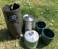 Wax Canvas Bag For Your Stanley Adventure 24oz Pot+230gGas,Dark Olive,BAG ONLY