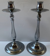 ANTIQUE PAIR OF CANDLESTICKS