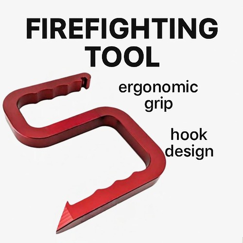 Firefighter hose snagger tool - firefighter,
