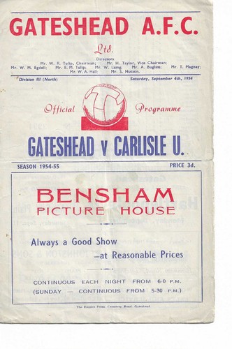 Gateshead carlisle united - v,
