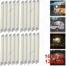  1-20x 12V 168 LED Car Interior Strip Lights Bar Light Car Van Caravan Boat Home