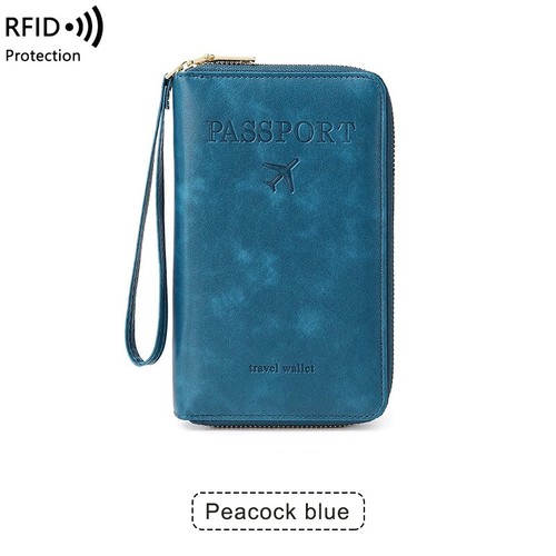 Travel wallet rfid passport - wallet,