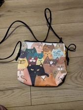 Cat Design Ladies Shoulder Bag