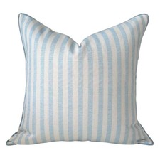 Throw Pillow for Home Harvey Seersucker Style Pillow Cover Coastal Grandmille...