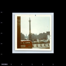 Old Color Photo DOUBLE-DECKER