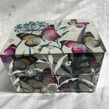 Decorative Glass Jewellery Box