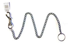 Long CHAIN Keyring With Belt