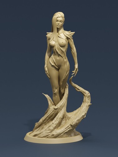 Dryad queen elf miniature - elf,