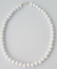 1 Handmade 10mm Acrylic Bead 18inch Statement Necklace Choose Between 18 Colours