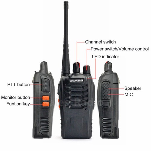 Baofeng 888s uhf - 5w,