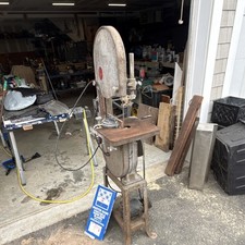 Vintage Industrial Band Saw
