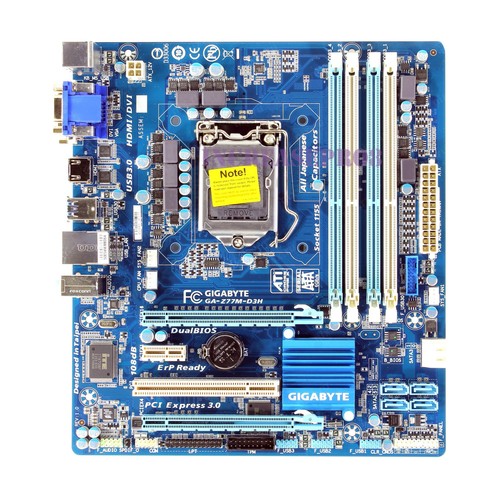 Gigabyte z77m d3h - gigabyte, ga-z77m-d3h