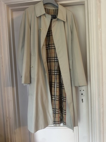 Burberry vintage beige mac - vintage,