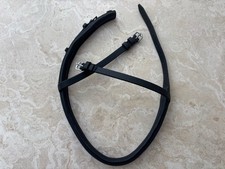 Albion Bridle Accessories - KB Cavesson Padded Noseband 20mm - Black - Size Full