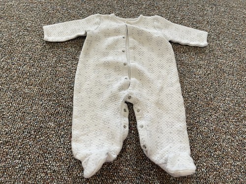 Little boys white quilted - me,