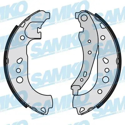 Brake shoes 81181 - , for