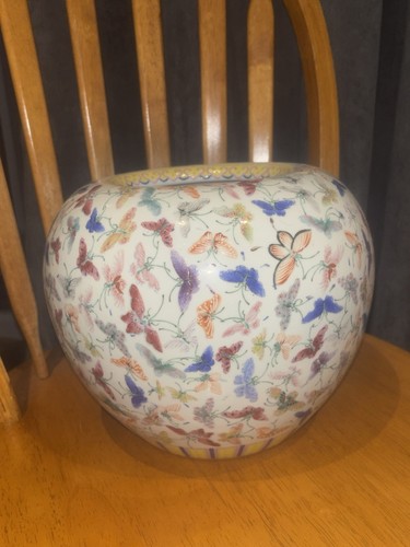 Chinese porcelain butterfly - chinese,