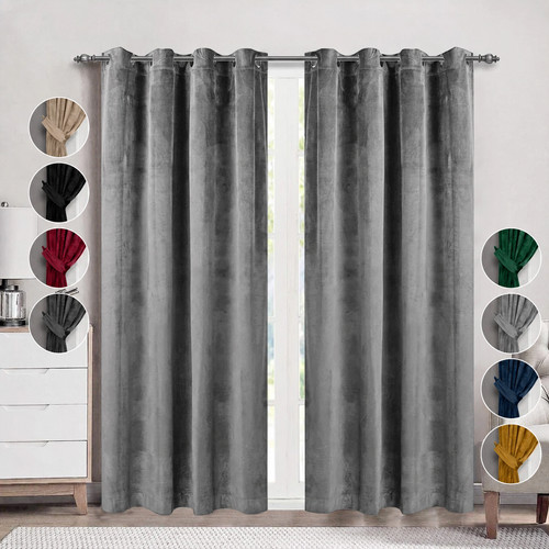 Heavy thick velvet blackout - thick,