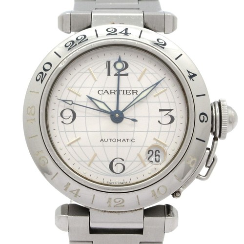 Cartier pasha meridian gmt - c,