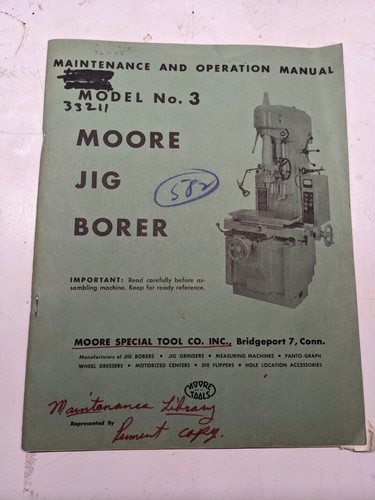 Moore maintenance operation - maintenance,