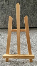 Medium Wooden Easel Stand Display Shelf Height 40cm Width 20cm Depth 21cm