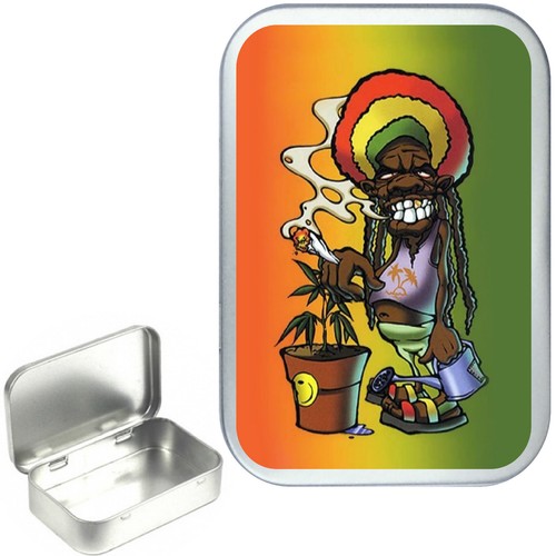 Rasta man plant silver hinged - plant.,