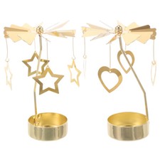  2 Pcs Candle Carousel Spinner