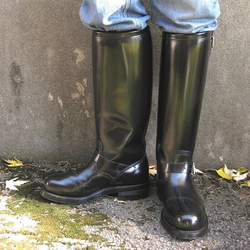 Mens engineer tall - tall, leather