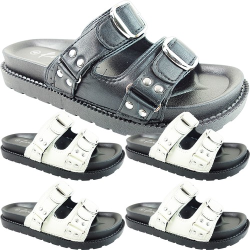 Womens slip sandals studded - womens,