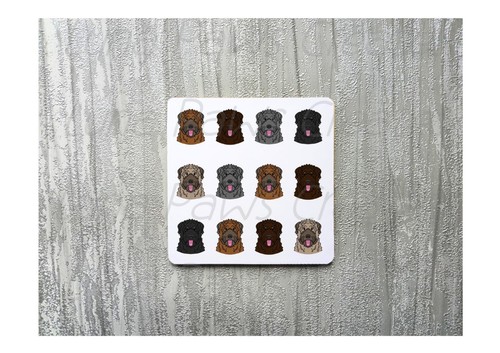 Bouvier des flandres coaster - des,