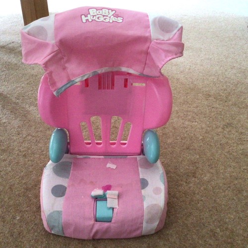 Casdon car booster seat pink - car,