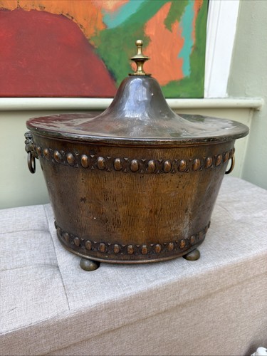 Antique copper brass fire - copper,