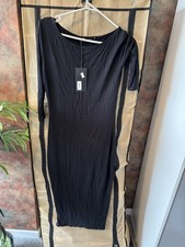 Republic Black midi Dress Maxi Size M Brand New With Tags
