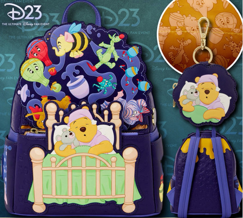 Exclusive loungefly d23 disney - loungefly,