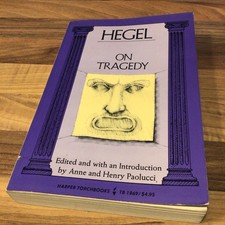 Hegel on Tragedy - Anne and Henry Paolucci 1962 PB