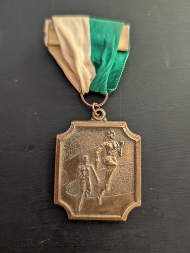 Vintage sports award medal - vintage,