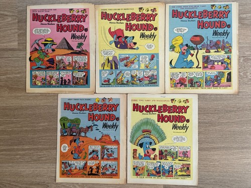 Huckleberry hound weekly comic - hound,