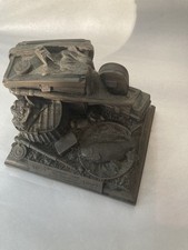 Unusual Sculpture Think It’s resin type   Says Shakespeare 1897-1997 good cond