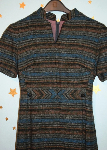 Vintage 60s danish wool day - 60s,