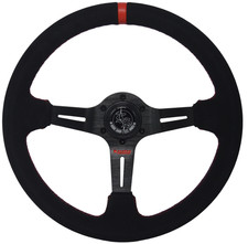 Kode-350mm Deep Suede Steering