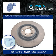 2x Brake Discs Pair Vented fits AUDI A6 Allroad C8 3.0D Rear 2019 on 350mm Set