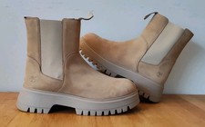 Timberland Cortina Valley Chelsea Women's Boots - Light Beige Nubuck - UK 7