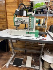 Goldex F600 industrial overlock sewing machine with 5 threads
