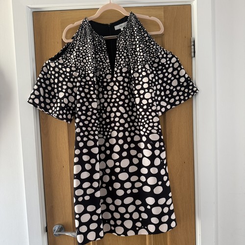 Issa london monochrome polka - london,