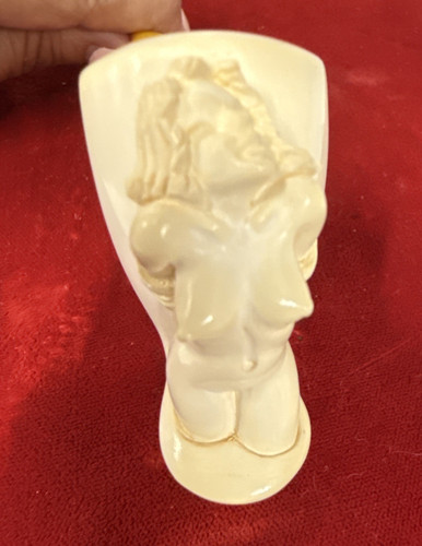 Hand carved nude lady woman - carved,