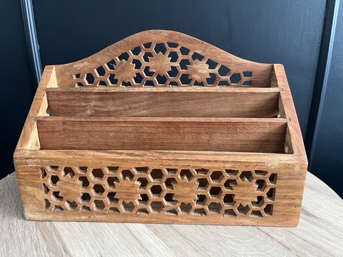 Vintage wooden hand carved - wooden,