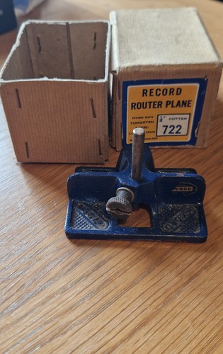 Record 722 router plane - 722,